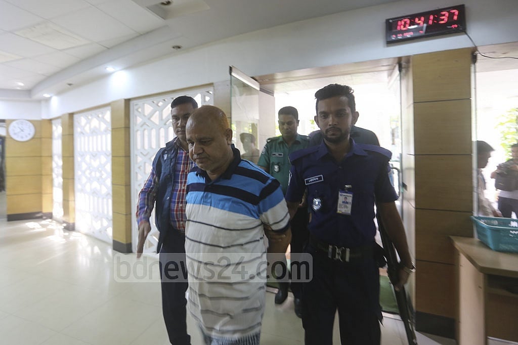 জি কে শামীম আদালতে, অস্ত্র মামলার রায়ের অপেক্ষা