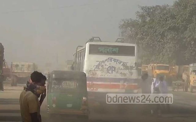 বায়ু দূষণ: বিআরটি প্রকল্পের ঠিকাদারকে জরিমানা