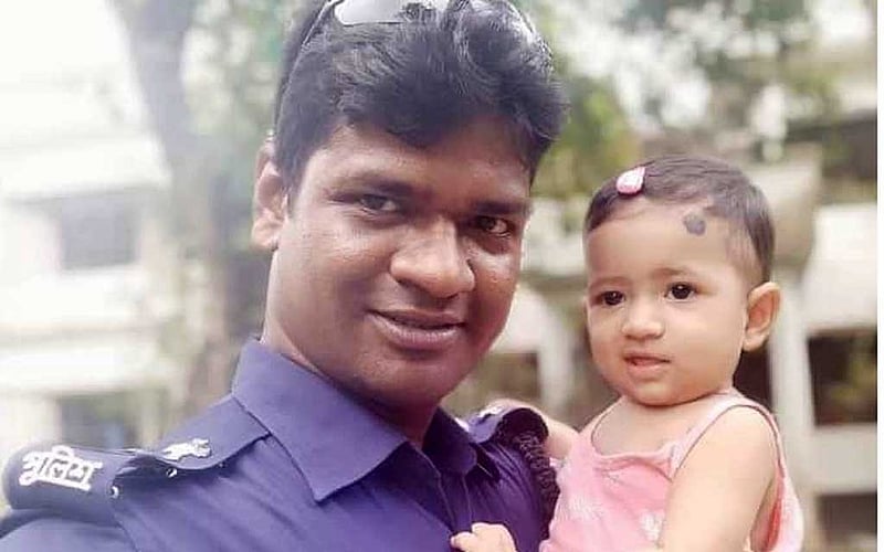 দামুড়হুদায় সড়কে এসআই নিহত