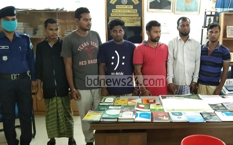 সিরাজগঞ্জে জামায়াত-শিবিরের ৬ নেতাকর্মী আটক