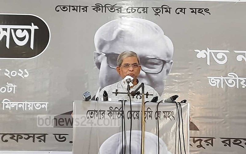 রাস্তায় নামা ছাড়া বিকল্প নেই: ফখরুল