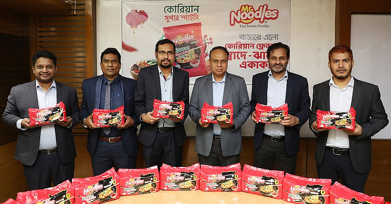 মি. নুডলসের কোরিয়ান সুপার স্পাইসি নুডলস বাজারে
