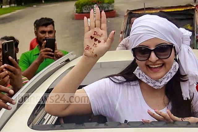 পরীমনির মাদক মামলায় সাক্ষ্যগ্রহণ পেছাল