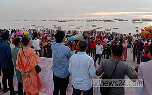 পতেঙ্গা ও পারকি সৈকতে থার্টি ফার্স্টে সন্ধ্যার পর পর্যটক নয়