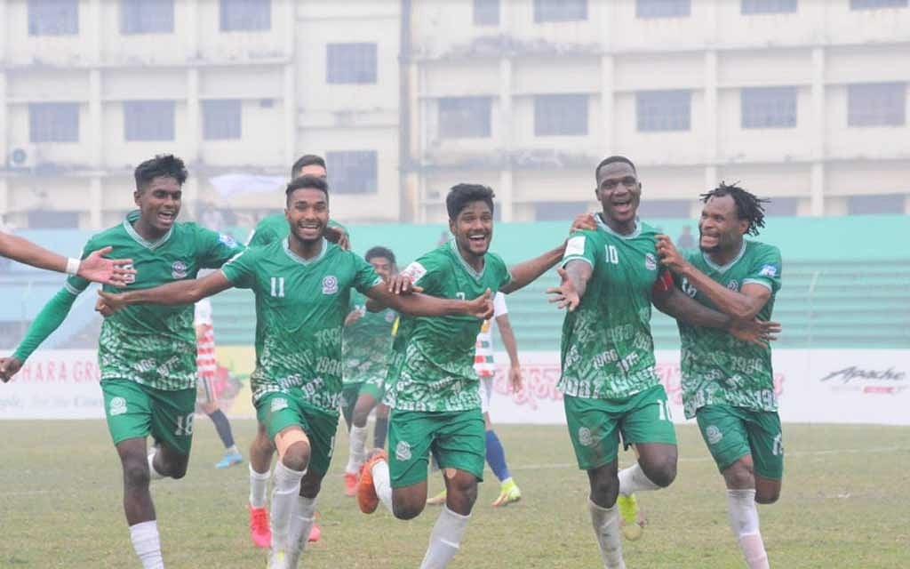 দিয়াবাতের হ্যাটট্রিক, মুজাফ্ফরভের ‍দৃষ্টিনন্দন গোল এবং মোহামেডানের জয়