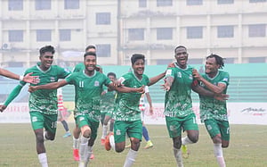 দিয়াবাতের হ্যাটট্রিক, মুজাফ্ফরভের ‍দৃষ্টিনন্দন গোল এবং মোহামেডানের জয়