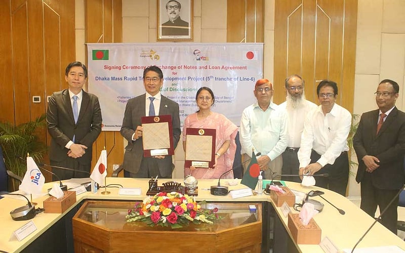 মেট্রোরেল যাবে কমলাপুর: আরও ১৩৫৮ কোটি টাকা দিচ্ছে জাপান