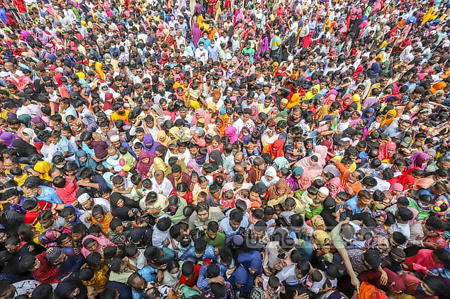 দেশে জনসংখ্যা বেড়েছে যেভাবে