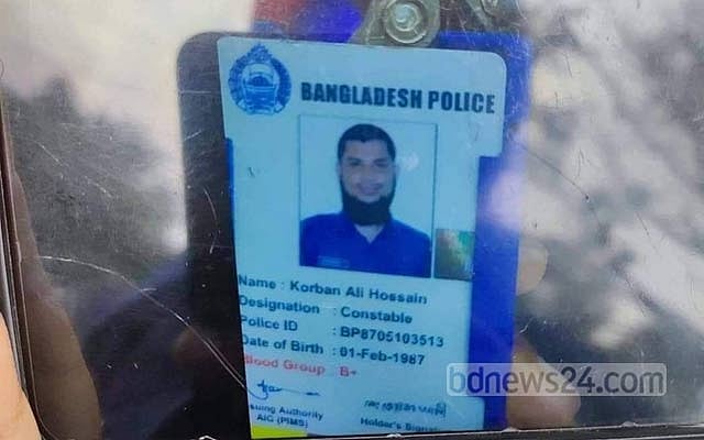 বাস চাপায় পুলিশ নিহত: চালক, মালিক গ্রেপ্তার