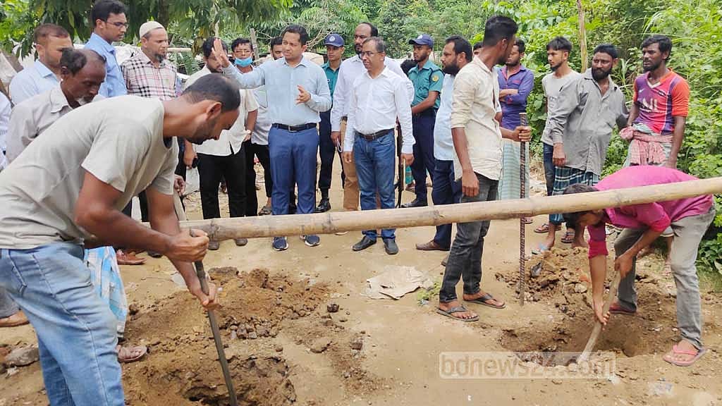 জঙ্গল সলিমপুর: বিকল্প রাস্তাগুলো বন্ধ করল প্রশাসন