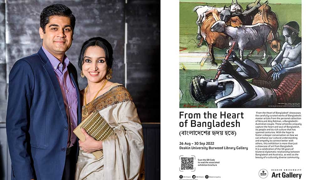 মেলবোর্নে বাংলাদেশি দম্পতির উদ্যোগে শিল্পকর্ম প্রদর্শনী