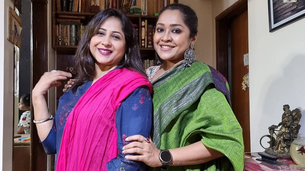 একসঙ্গে শুটিং সেটে ১৮ বছর পর