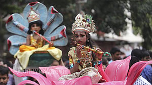 জন্মাষ্টমী: বিকালে শুভেচ্ছা বিনিময়, শোভাযাত্রা শুক্রবার