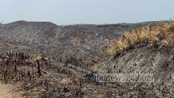 জুমভূমিতে আগুন: সিদ্ধান্ত ছাড়াই শেষ হল মিটিং