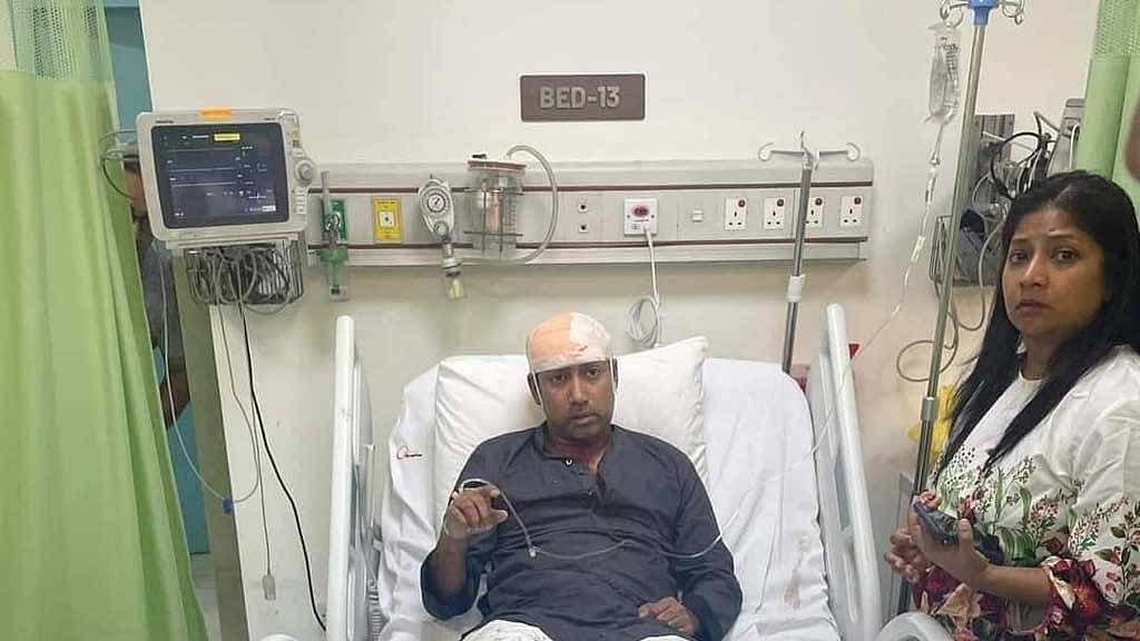 বনানীতে হামলায় আহত হয়ে বিএনপির তাবিথ হাসপাতালে
