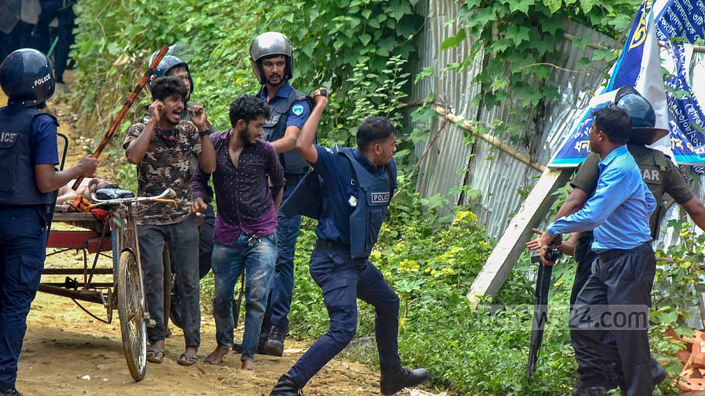 জঙ্গল সলিমপুরে ফের সংঘর্ষ