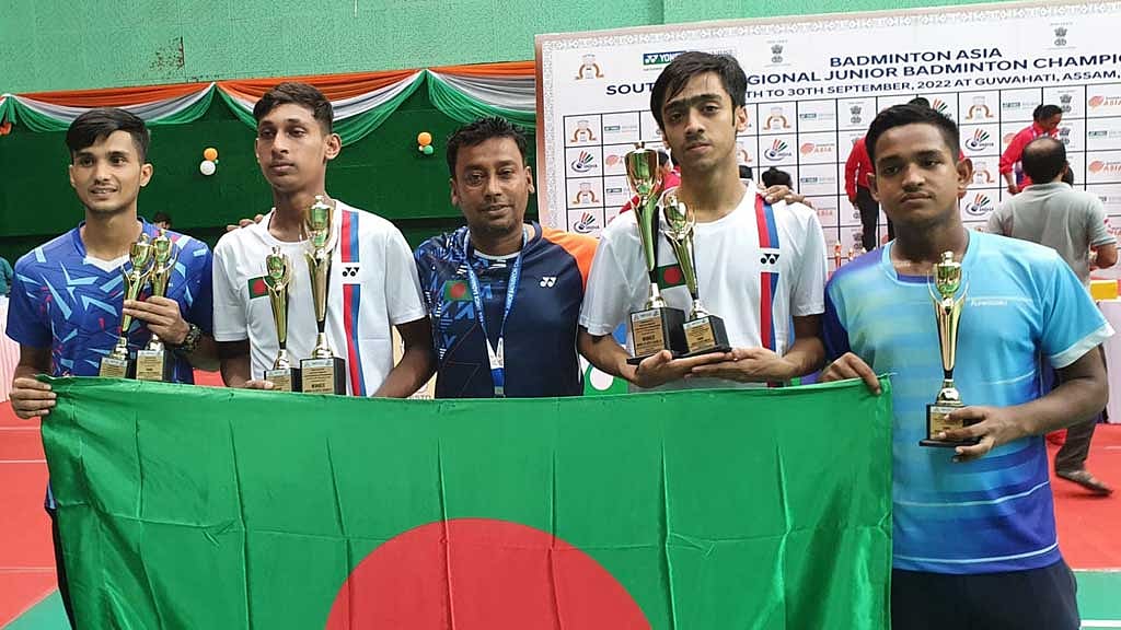 ব্যাডমিন্টনে শিরোপা জিতলেন সিফাত-মুস্তাকিম