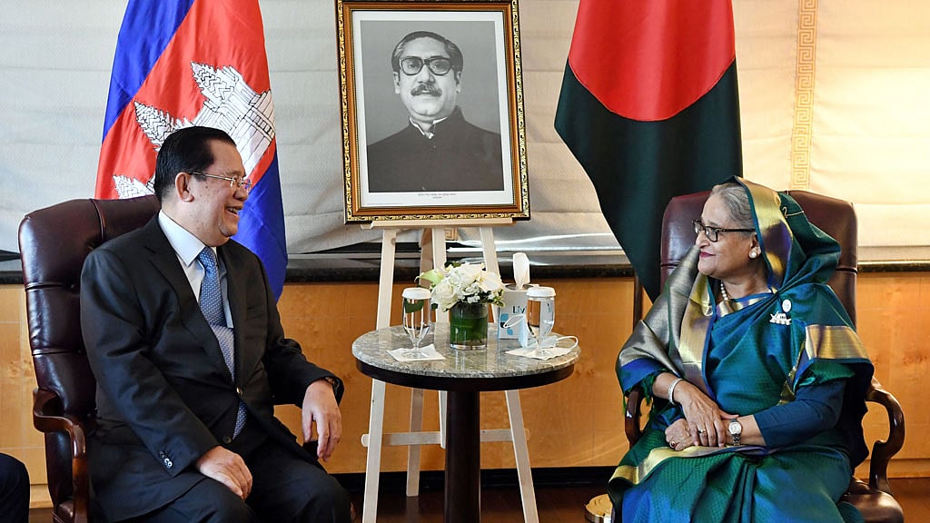 কম্বোডিয়ার সঙ্গে মুক্ত বাণিজ্য চুক্তির আলোচনা