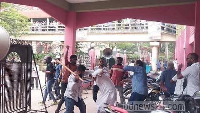ফরিদপুরে বিএনপির সমাবেশে আওয়ামী লীগের হামলার অভিযোগ
