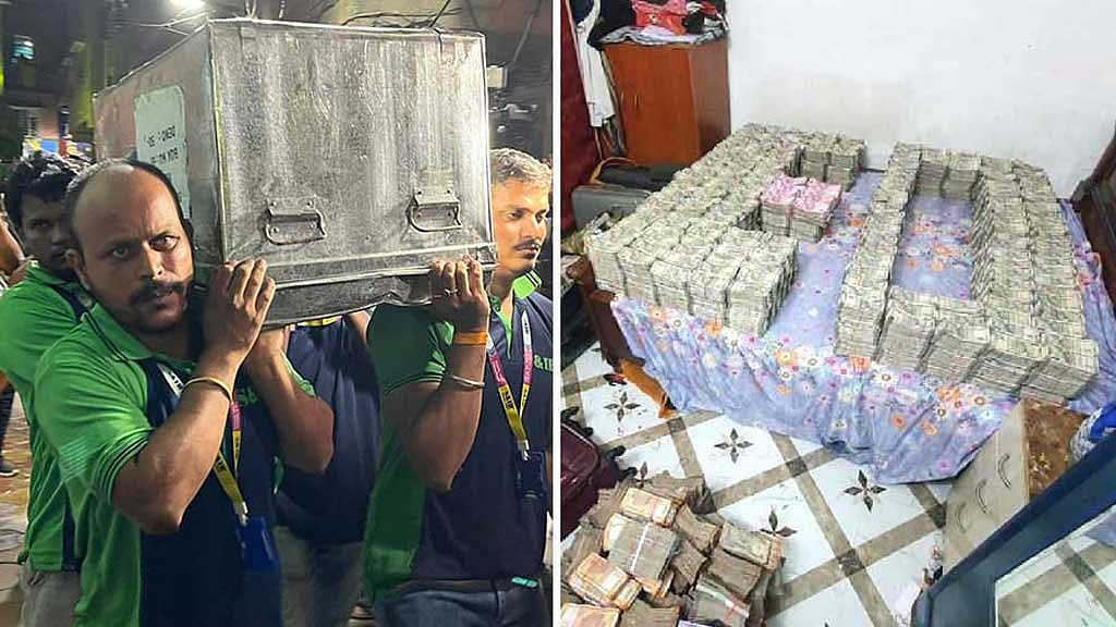 দিনভর অভিযানে কলকাতার ব্যবসায়ীর বাড়িতে মিলল সাড়ে ১৭ কোটি রুপি