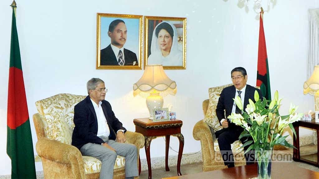 ‘রাজনীতির হালচাল’ জাপানি রাষ্ট্রদূতকে জানাল বিএনপি