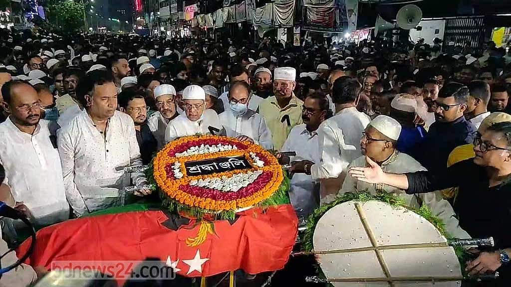 মুন্সীগঞ্জে যুবদল নেতা শাওনের লাশ দাফন