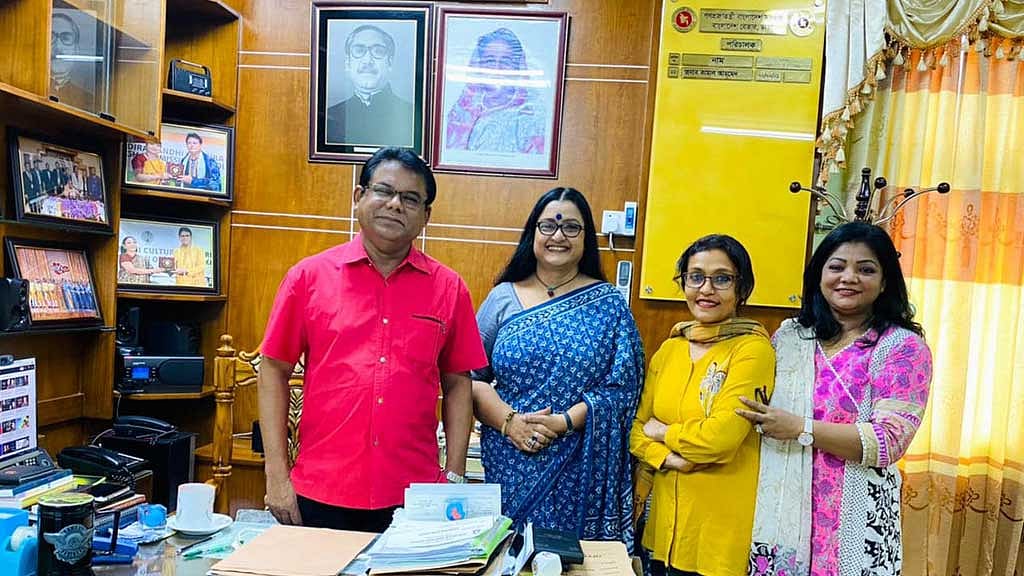 অভিনয় ‍শুরুর তিন যুগ পর বেতার নাটকে চিত্রলেখা