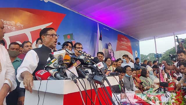 দুবাই থেকে আসা টাকায় চাঙা বিএনপি: কাদের