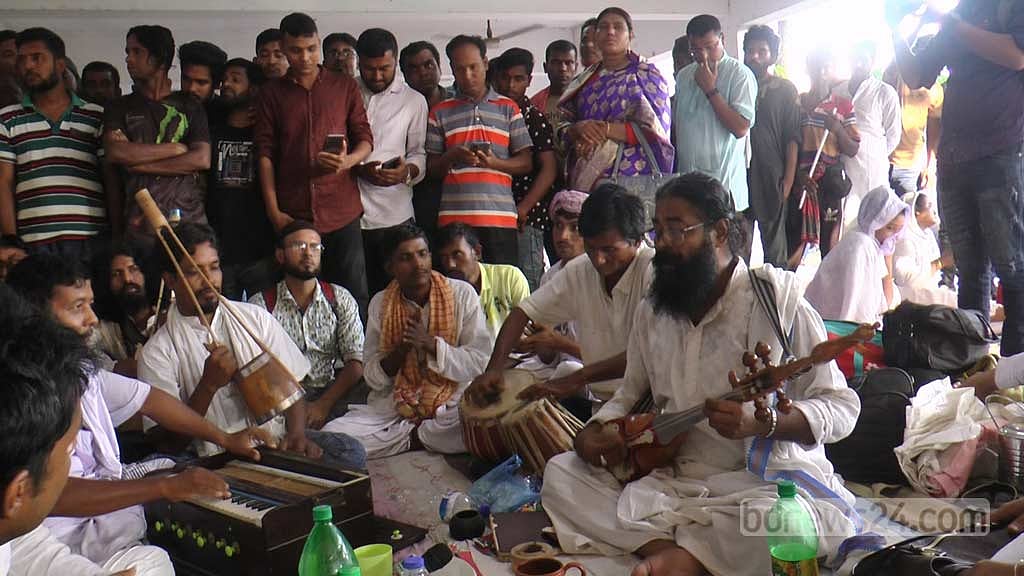 লালনের আখড়ায় সাঙ্গ হল সাধুসঙ্গ