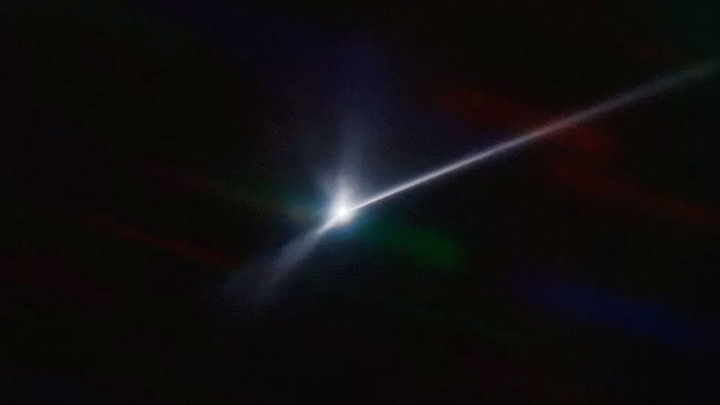 গ্রহাণুতে নাসার ডার্টের আঘাতের পর ১০ হাজার কিলোমিটার দীর্ঘ ধ্বংসস্তূপ