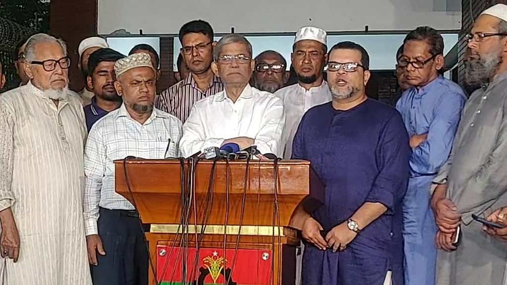ধর্মঘটের প্রভাব পড়বে না খুলনার সমাবেশেও: ফখরুল
