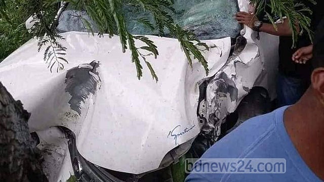 নাটোর মোটরসাইকেল-প্রাইভেটকার সংঘর্ষে নিহত ১