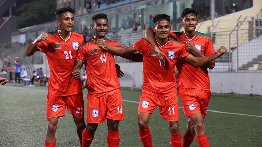 ভুটানকে হারিয়ে জয়ের ধারায় বাংলাদেশ