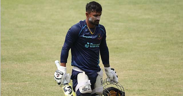 পাকিস্তানের বিপক্ষে ম্যাচের আগে লিটনের চোট-শঙ্কা
