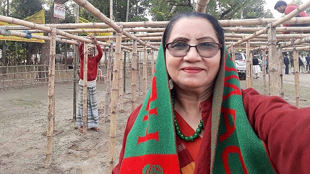 রংপুর সিটি নির্বাচনে মেয়র পদে নৌকার প্রার্থী ডালিয়া