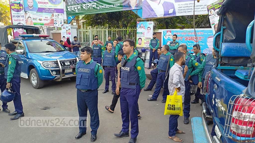 বিএনপির সমাবেশ: সিলেটে ১৯ স্থানে বসবে পুলিশের চেকপোস্ট