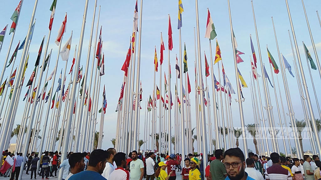 দোহার ফ্ল্যাগ প্লাজায় এক টুকরো বাংলাদেশ