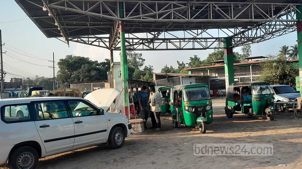 উত্তরাঞ্চলে ফিলিং স্টেশনে গ্যাস সংকট, ভোগান্তি