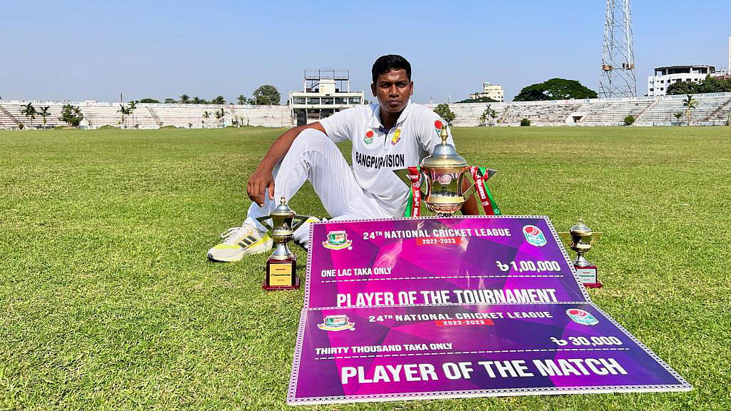 বিসিবির নতুন পুরস্কার পাচ্ছেন জাতীয় লিগের সেরা মামুন