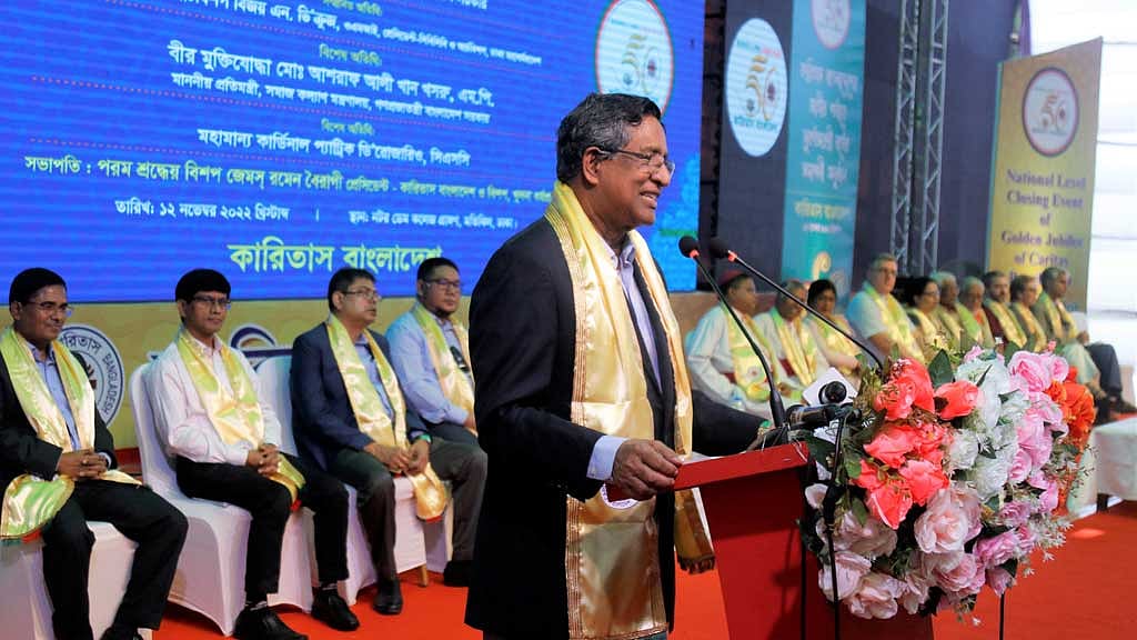 কারিতাস অবকাঠামো উন্নয়নেও কাজ করেছে: কৃষিমন্ত্রী