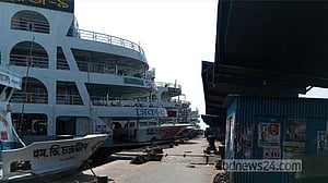 ঢাকার সঙ্গেও বরিশালের লঞ্চ চলাচল বন্ধ