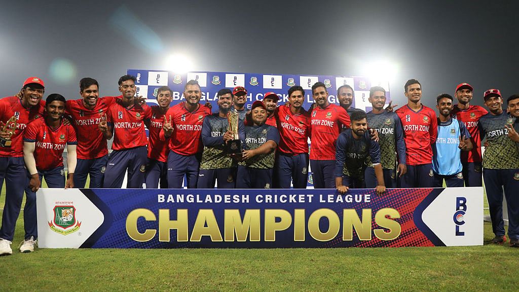 রকিবুলের দুর্দান্ত বোলিংয়ে রোমাঞ্চকর জয়ে চ্যাম্পিয়ন উত্তরাঞ্চল