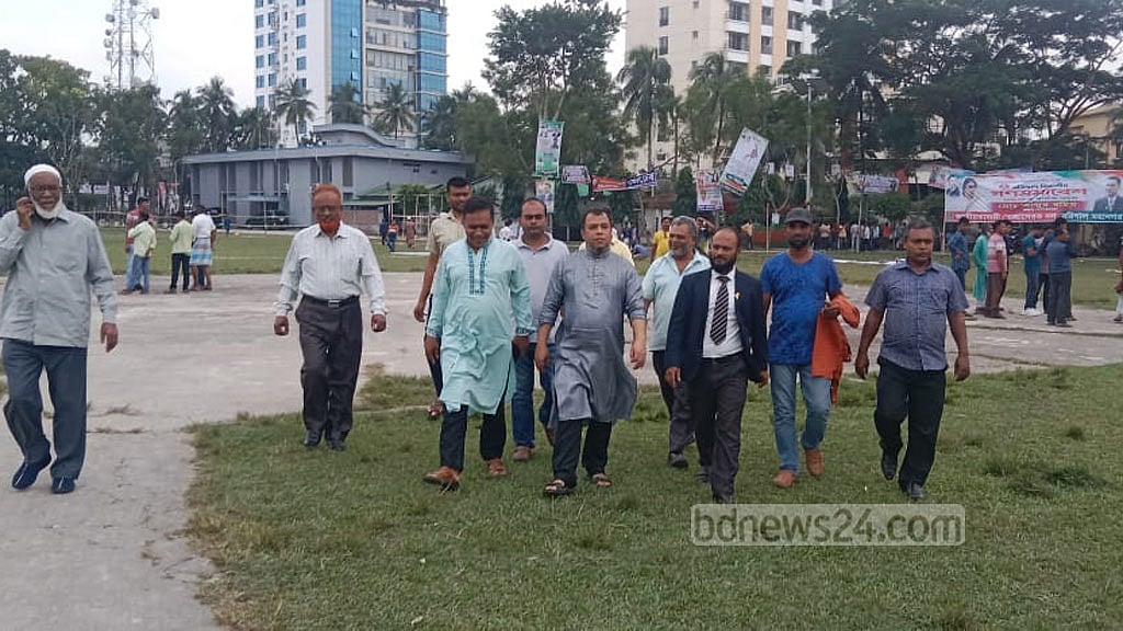 বরিশালে বিএনপির সমাবেশ: বাধার অভিযোগ ঝালকাঠিতে