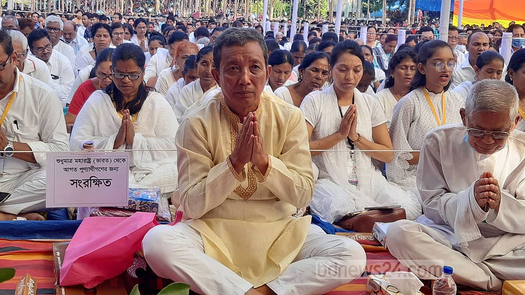 রাঙামাটিতে লাখো পুণ্যার্থীর অংশগ্রহণে কঠিন চীবর দানোৎসব
