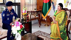 স্পিকারের সঙ্গে নতুন আইজিপির সাক্ষাৎ