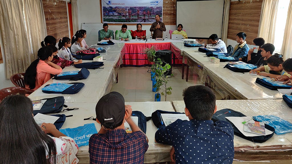 বান্দরবানে শিশু সাংবাদিকদের দুদিনের কর্মশালা শুরু