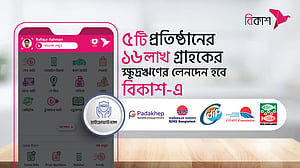 ৫ ক্ষুদ্রঋণ প্রতিষ্ঠানের কিস্তি বিকাশে
