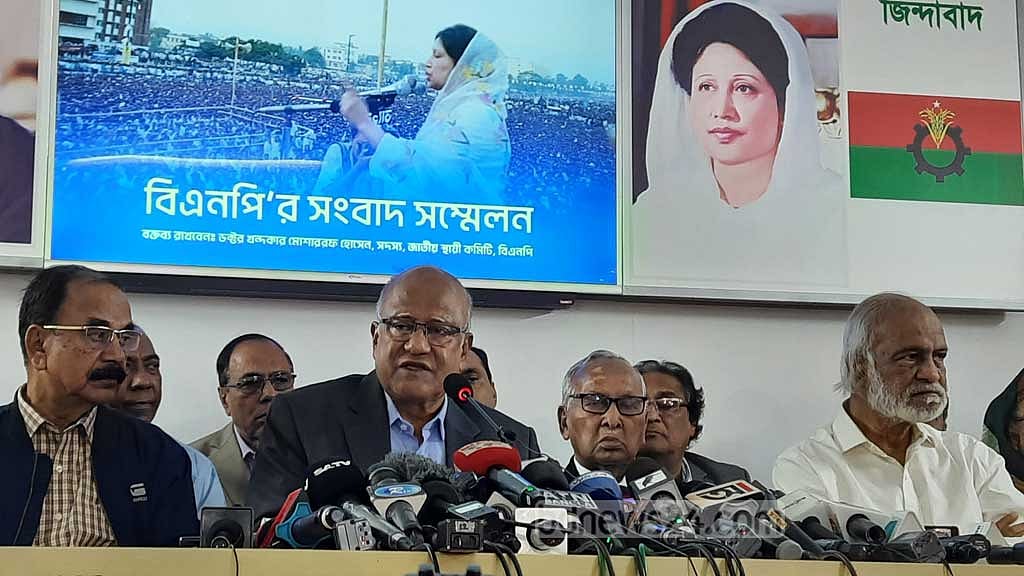 সরকারের ‘বিদায়ে’ নতুন কর্মসূচি শনিবারই: মোশাররফ