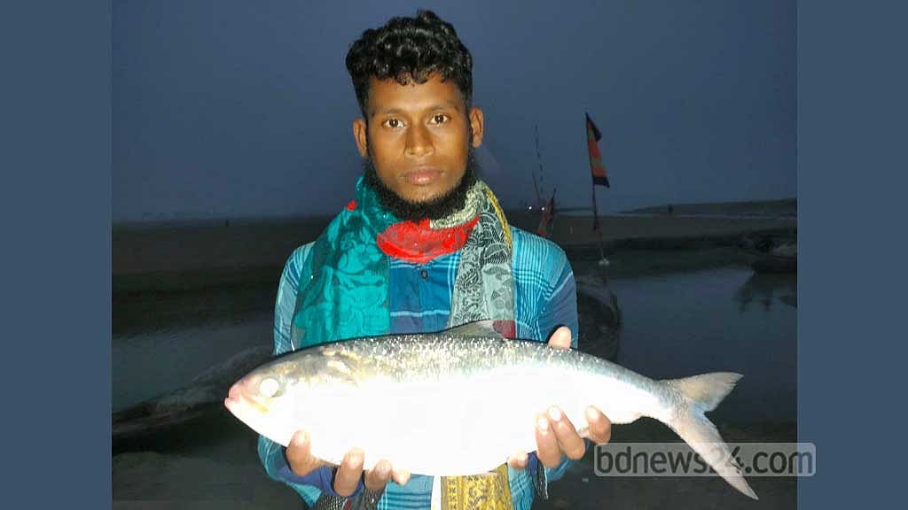 এক ইলিশ বিক্রি ৬,৬০০ টাকায়