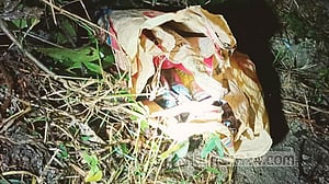 ঝিনাইদহে পরিত্যক্ত হাতবোমা উদ্ধার